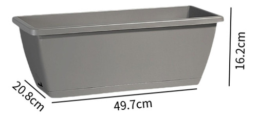 Macetero Para Balcón, Soporte Para De Jardín, Agujeros De