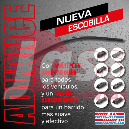 Kit Escobillas Orlan Rober Ecosport Kinetic - Onix - Suran