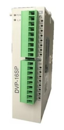 Modulo 8 Entradas, 8 Salidas Transistor Plc Delta Dvp16sp11t