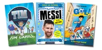 Comprar Livros De Futebol: Gol 01 + Tim Supercraque + Feras Do Futebol Messi, De Simon Mugford. Editorial Editora Fundamento, Capa Mole Em Português, 2024