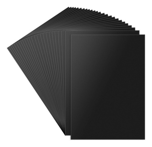 Foam Board Papel Espuma 45x30cm 5mm 4un Moldura Artesanato Preta