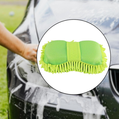 Lavado De Autos De Esponja Vehículo Lavado Guantes De