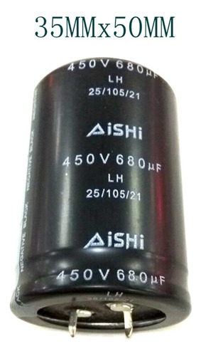 Condensador Electrolítico De Aluminio De 450v 680uf