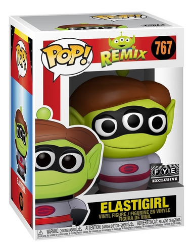 Remix de Funko Pop Disney Pixar - Exclusivo para Elastigirl #767