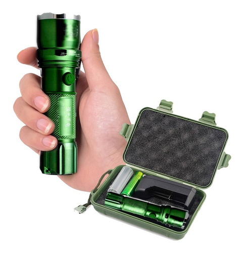 Linterna Militar T6 Zoom Ultrafire 15000lm Estuche La+potent
