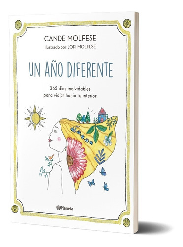 Un Año Diferente Cande Molfese Libro Firmado + Postal 