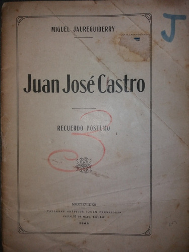 Juan Jose Castro Recuerdo Postumo 1909 Miguel Jaureguiberry