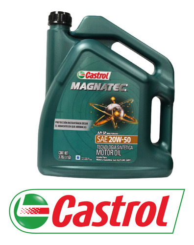 Aceite Castrol 20w50 Semisintetico 