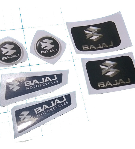 Calcos Logo Moto Bajaj Laminadas Premium