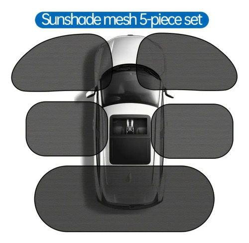5 Pza's Parasol Laterales Para Honda Br-v 2017-2027 (mcd)