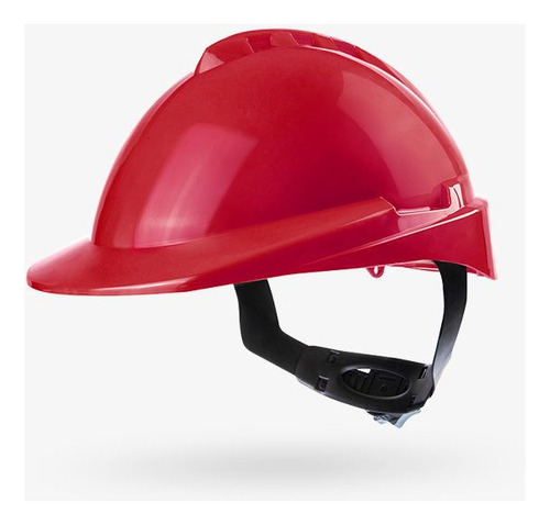 Casco De Seguridad Libus Milenium Class S/v Con Arnes Rojo