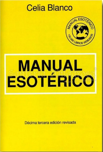 Libro En Fisico Manual Esoterico Por Celia Blanco 