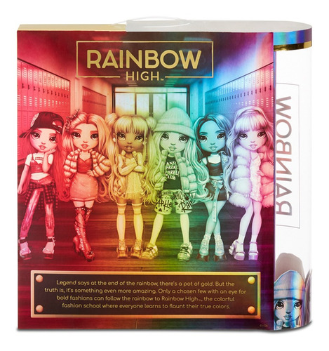 Imagem 6 de 8 de Boneca Rainbow High Fashion Ruby Anderson Meninas