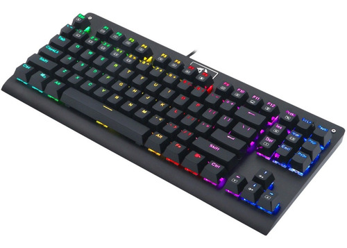 Imagen 6 de 8 de Teclado Gamer Redragon Dark Avenger K568 Qwerty Outemu Red