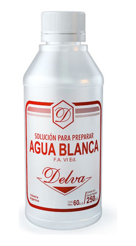 Agua Blanca De Codex Delva Antiseptica 60ml Rinde 250ml