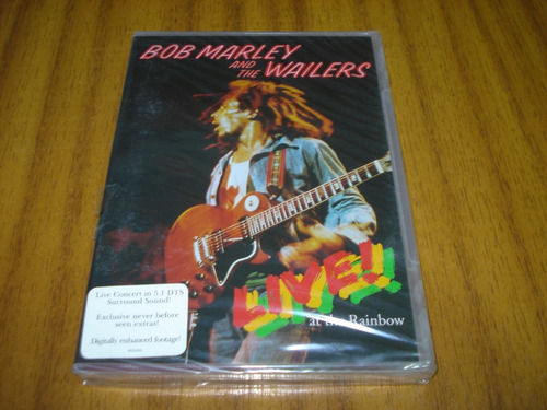 Dvd Bob Marley / Live At The Rainbow (nuevo Y Sellado) 