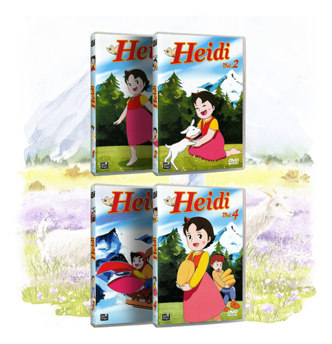 Heidi Serie Completa 1974 Español Latino Dvd