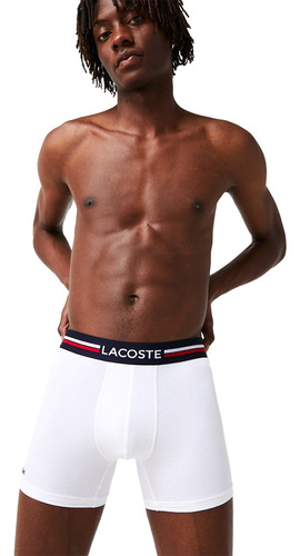 Pack De 3 Bóxers Lacoste Largos Casual Hombre