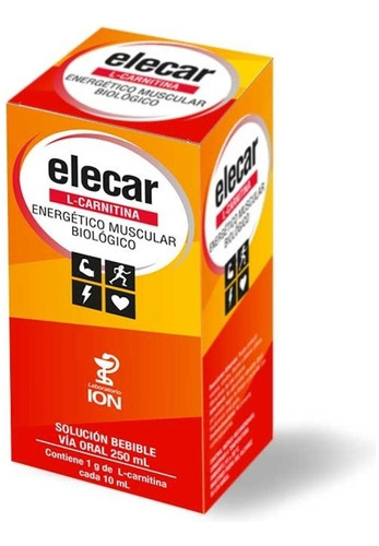 Elecar® Solución Oral 250ml - L-carnitina Ion