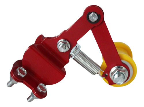 Tensor De Cadena De Motocicleta, Regulador Automático Rojo