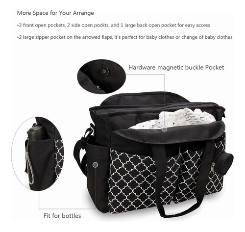 S Bolsa Portátil Para Mamãe De Um Ombro E Grande Capacidade