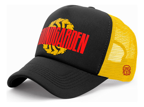 Gorra Trucker Clasica Soundgarden  Rock Alternativo