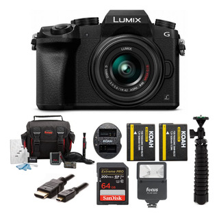 Panasonic Lumix G7 Cámara Sin Espejo Con Lente De 0.551-1..