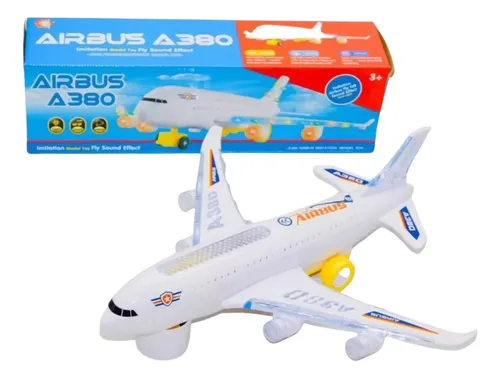 Juguete Avión Luces Sonido Movimiento Niños Bebe