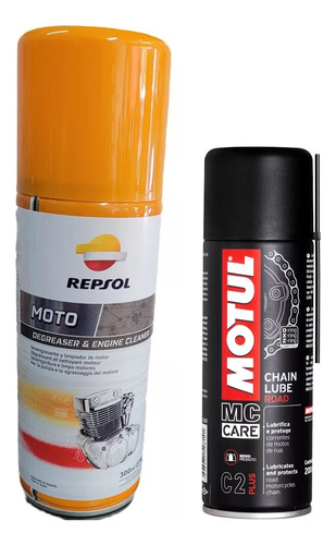 Lubrificante Corrente Motul C2 Plus+ Repsol Desengraxante