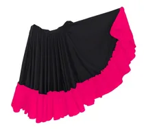 Comprar Falda Dedanza Folclórica Doble Circular Combinada  Niña 8a14