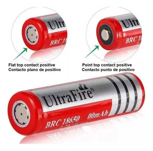 Batería Pila Lithium 18650 Recargable 6800mah 3.7v Todo Uso