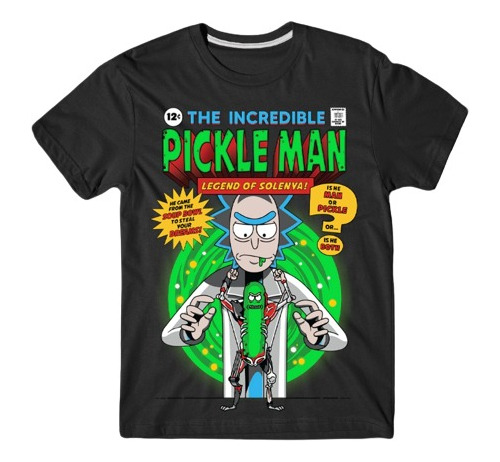 Remera Pickle Man Rick & Morty - Sector 2814