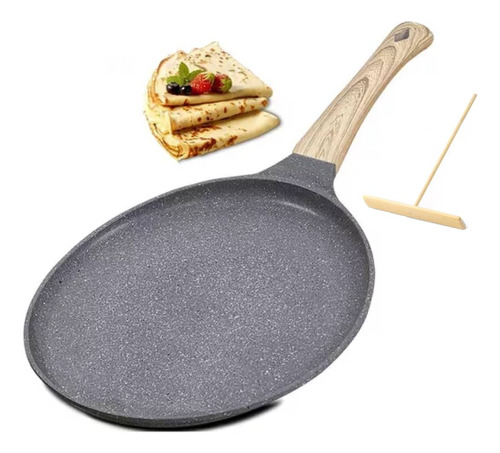 Sartén Antiadherente De Aluminio Para Crepes Y Panqueques, 2