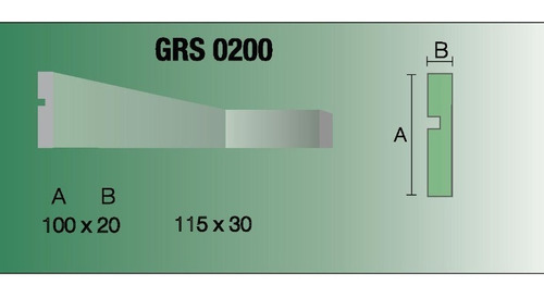 Moldura Exterior Telgopor Grs 0200 Q-mold