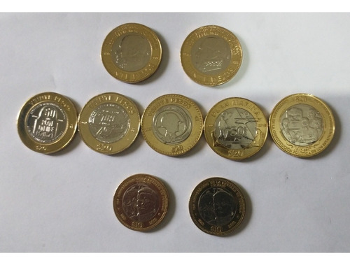 Monedas De $20 Y $10 Conmemorativas, Varios Modelos