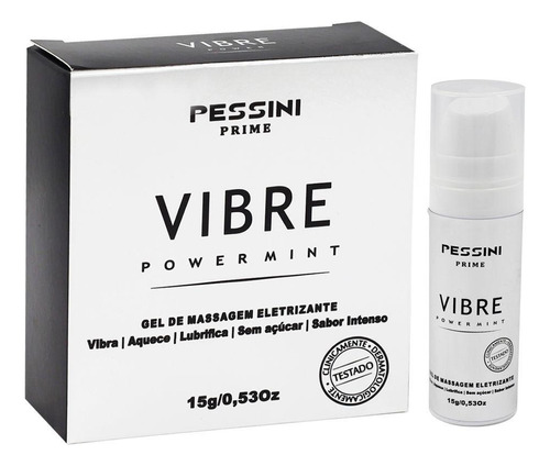 Vibre / Gel Eletrizante E Excitante / Sabor Power Mint