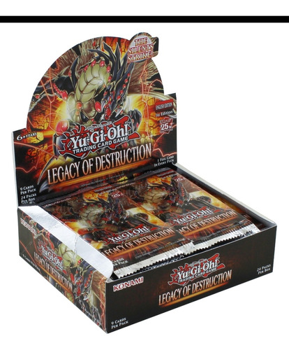 Yugioh Legacy Of Destruction Booster Box Inglés