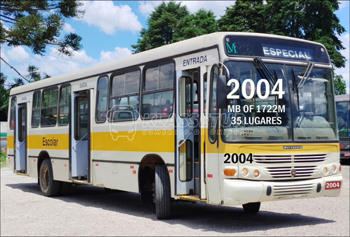 Ônibus Marcopolo Torino Mb Of 1722m 35 Lug(cod.528)ano 2004