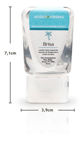 Álcool Em Gel Dia A Dia 30ml Brisa