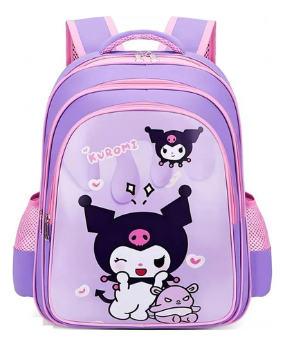 Kuromi Mochila Para Grados 3-6 De La Escuela Primaria Para C