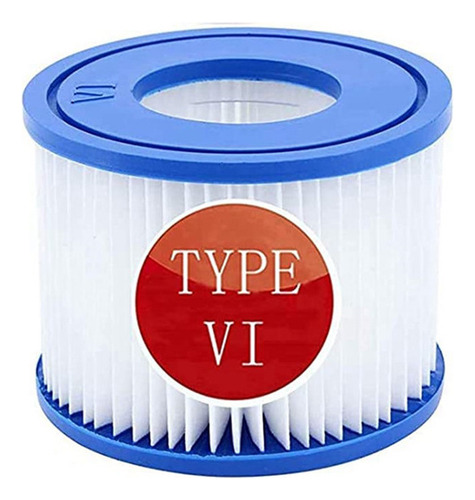 Cartucho De Filtro Tipo Vi De 6 Piezas Para Saluspa Lay-z-sp