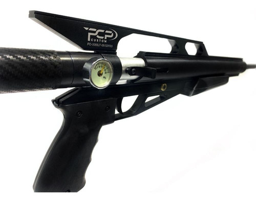 Carabina Pcp Custom 5.5 Javali Supressor, Chumbinho, Luneta