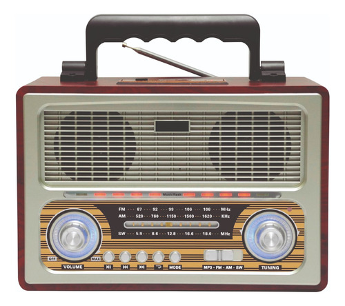 Radio Retro Bluetooth Audiopro Ap02055