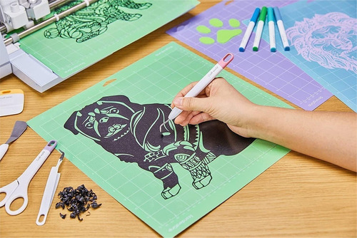4 Pzas Corte Tapete For Cricut Silhouette Cameo 30x30 Cm