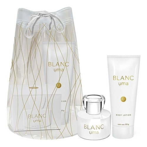 Uma Blanc Estuche Perfume Mujer Edt 50ml + Body Lotion 100g