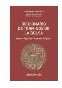 Libro Diccionario De Terminos De La Bolsa (ingles-español /