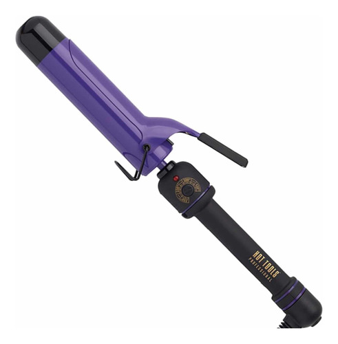 Pinza Rizadora Profesional Hot Tools De 1 1/2 Titanio Color Violeta