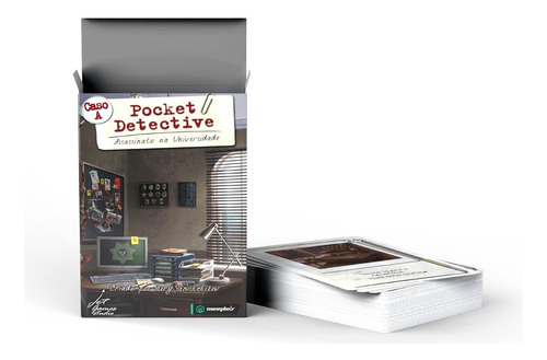 Pocket Detective: Assassinato Na Universidade -jogo Meeplebr