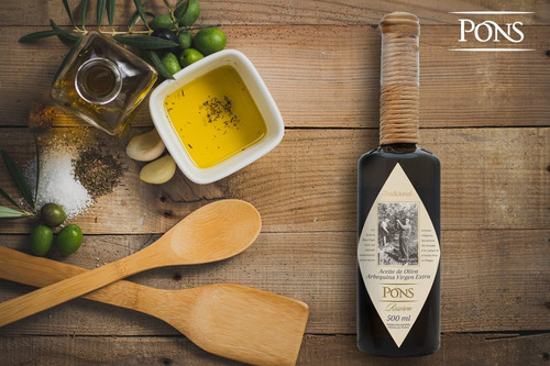 Aceite Oliva Extra Virgen Español Aceitunas 500ml Pons
