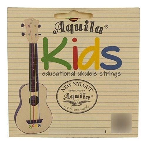 Aquila New Nylgut  cuerdas Para Ukelele Soprano Aq-138 ki